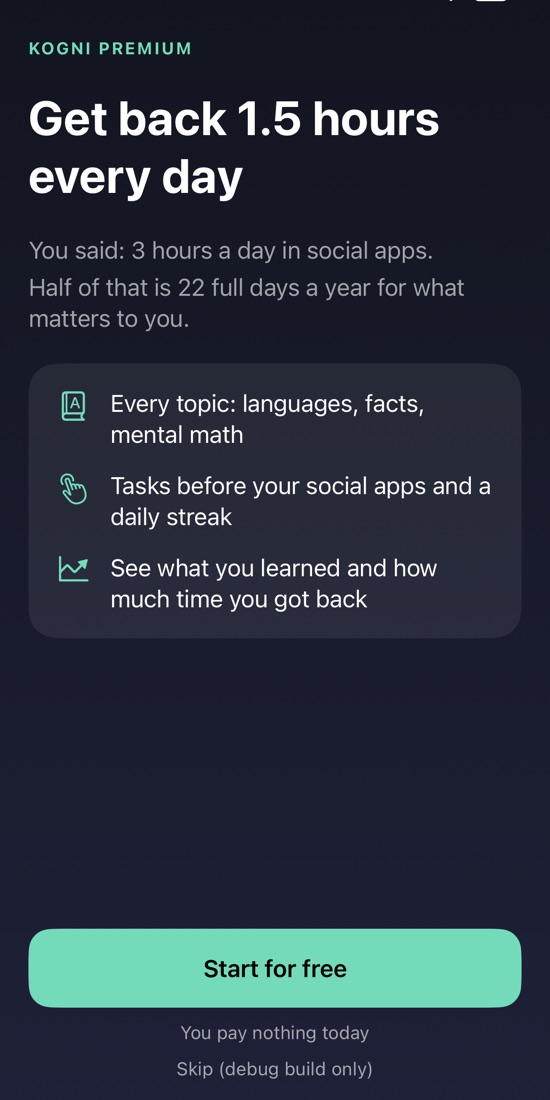 Get back 1.5 hours every day